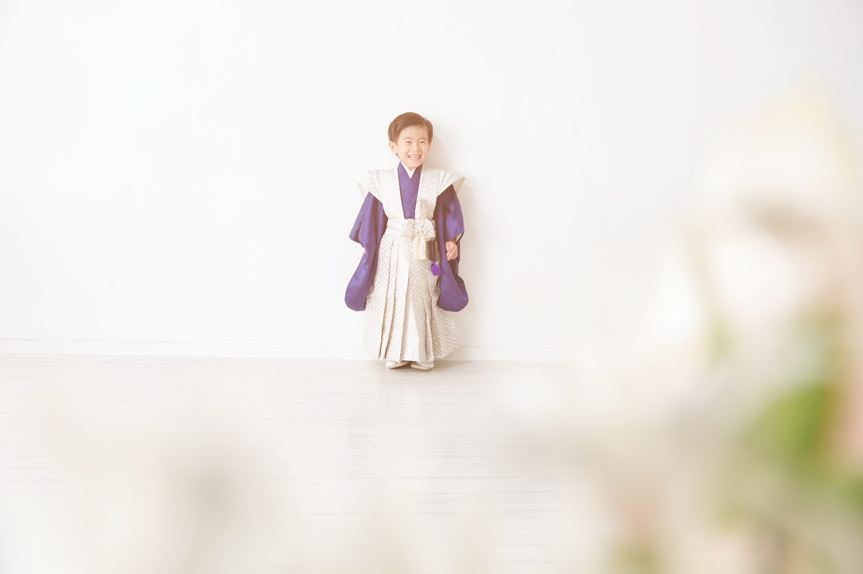 青きかみしも、七五三5才さん【文京区後楽園】vol.50